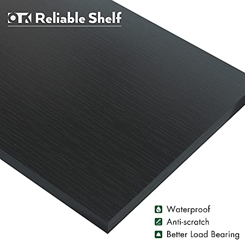 5 Tier Bookshelf, Otk Tall Bookcase, Office Shelf Storage Organizer, Modern Book Shelf For Living Room, Bedroom, And Home Office, Black #TOP5