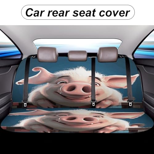 Fundas de asiento de coche universales, protector lavable para banco trasero SUV 5