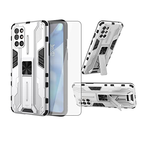 Coque OnePlus 8T antichoc avec béquille et verre trempé anti-rayures