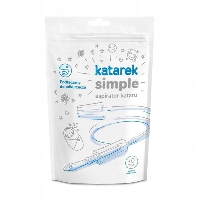 KATAREK Aspirador de secreción nasal conectado al aspirador
