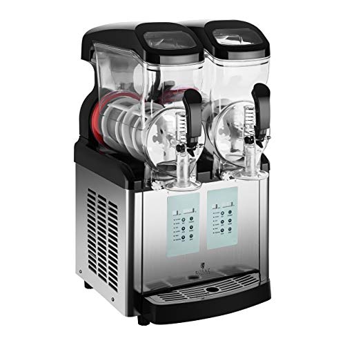 Royal Catering Slush-Eis-Maschine Softeis Maker RCSL 2/6ICE (2 x 6 L, 450 W, 20-10 °C, modernes Kontrolldisplay, BPA-frei, 6 Funktionen, LED-Kontrolldisplay) – Bild 7