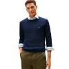 Tommy Hilfiger Men’s Cotton Knit Lightweight Crewneck Sweater Pullover