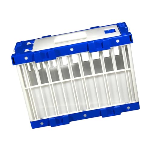 KAHDGSS Spleißbarer Vogelkäfig aus Kunststoff für Training Freien, tragbare Voliere für Tauben...