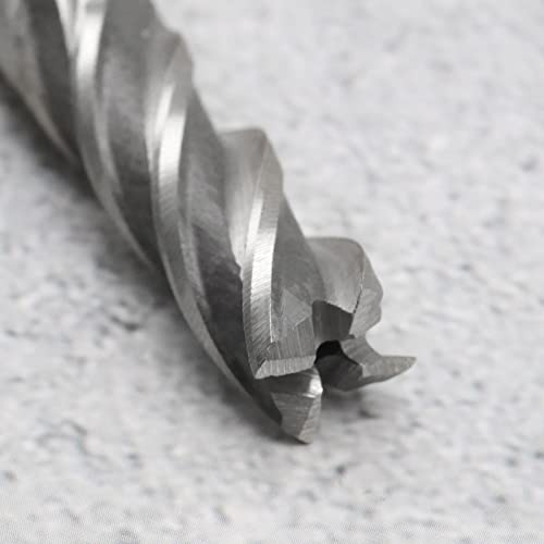 Image of Create idea 10pcs HSS 4-Flute Straight Shank End Mill Cutter Kit 2 /3 /4 /5 /6 /7 /8 /9 /10 /12mm Dia 6mm 8mm 10mm 12mm Handle for for Wood Aluminum Steel Titanium