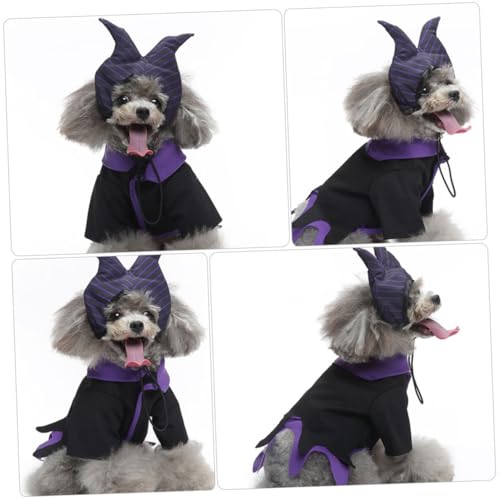 Disfraz de Bruja para Perro Tamaño S miniatura 4
