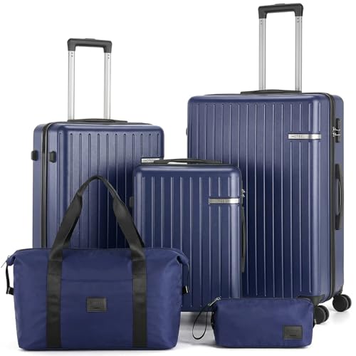 Set de bagages ABS + PC Hoteel robustes et élégants pour homme et femme