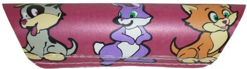 Coussin guidon enfant lapin chien chat rose protection velo