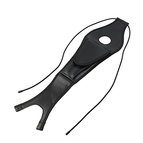 Cnswee6 Motorcycle PU Leather Fuel Tank Bib W/Pouch Gas Tank Bag Storage Bag for Sportster XL883 XL1200 2004-Later with 4.5 gallon tank