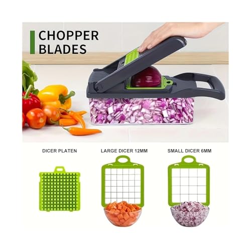 Set multifunción cortador de verduras miniatura 4