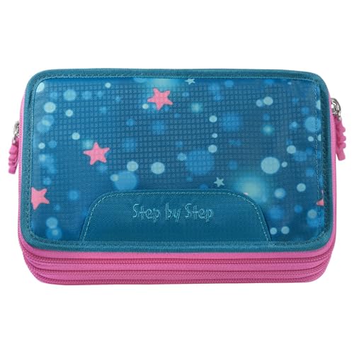 Step by Step XXL-Mäppchen Mermaid Lola blau-pink 43-teilig bestückt 1. bis 4. Klasse
