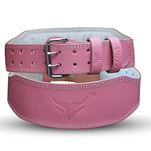 Mytra Fusion Weight Lifting Belt Ladies Leather courted Power Lifting Back Support Belt Weight Lifting Belt Men Women…