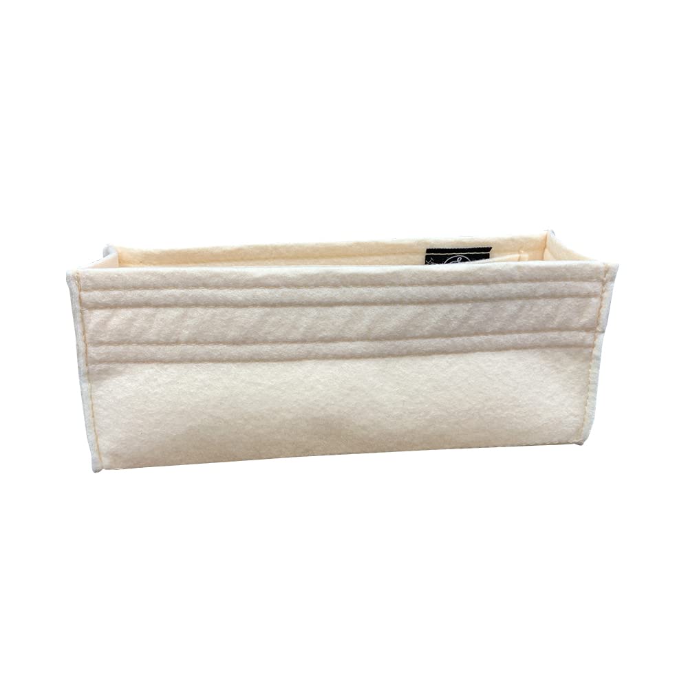 Bag Organizer for Chanel Pearl Crush Rectangle Flap (Model: AS1787) [20cm] (Mocha Tan)