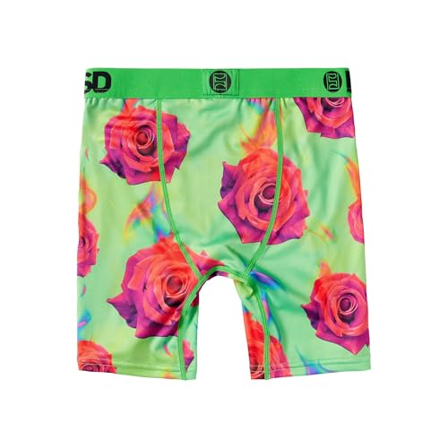 PSD Youth Boy's Floral Print Boxer Briefs - Breathable and Supportive Kids Underwear with Moisture-Wicking Fabric2