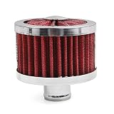 MUGE RACING 23mm Car Air Filter Universal Cold Air Intake Filter High Flow Vent Valve Cover Breather