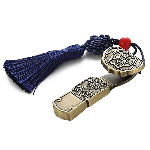 LawUza - Memoria USB (32 GB, Metal), diseño Retro RuYi-32GB