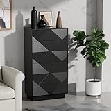 【Haute Qualité】Cette commode est fabriqué en MDF, ce qui lui confère non seulement une structure solide, mais garantit également sa résistance aux dommages et aux déformations. Le système de fixation anti-basculement renforce encore sa stabilité, garantissant un maintien parfait même en cas d'utilisation fréquente, éliminant ainsi tout risque de basculement.