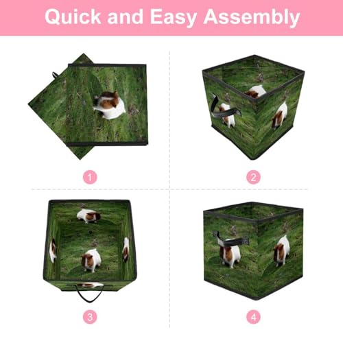 Boîte de rangement pliable en tissu pour gagner de la place dans la maison