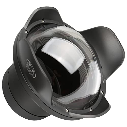 Amazon | Seafrogs 広角ドームポート 40m/130フィート 交換可能な魚眼