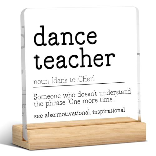 Dance Teacher Gifts Dancer Graduations Gifts Dance Teachers Day Gifts for Women Dance Teacher Thank...