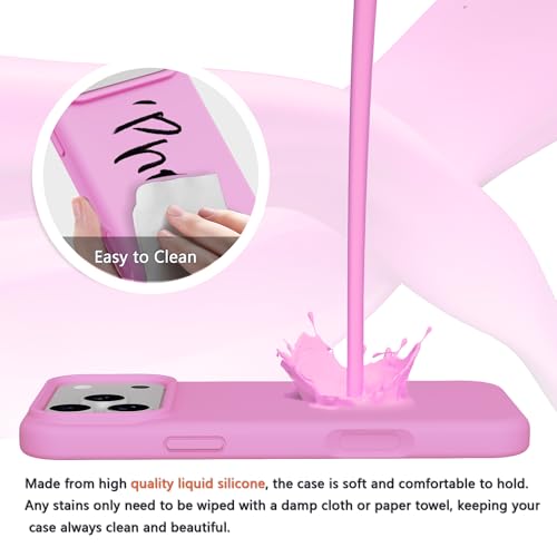 Image of iPhone 17 pro /18 pro Case Silicone(Pulm Pink)