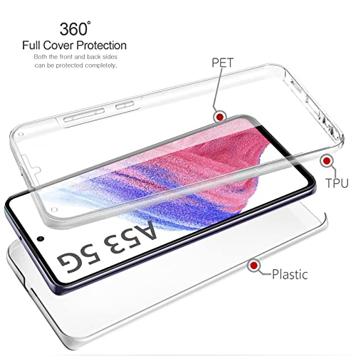 AROYI Cover Compatibile con Samsung Galaxy A53 5G
