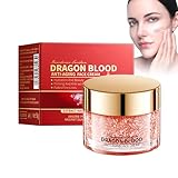 Dragon Blood Face Cream, Dragon Blood Anti Aging Face Cream, Dragon Blood Cream, Anti-Wrinkle Hydrating Rejuvenating Face Cream Luxury Skincare for Glowing Skin 50g