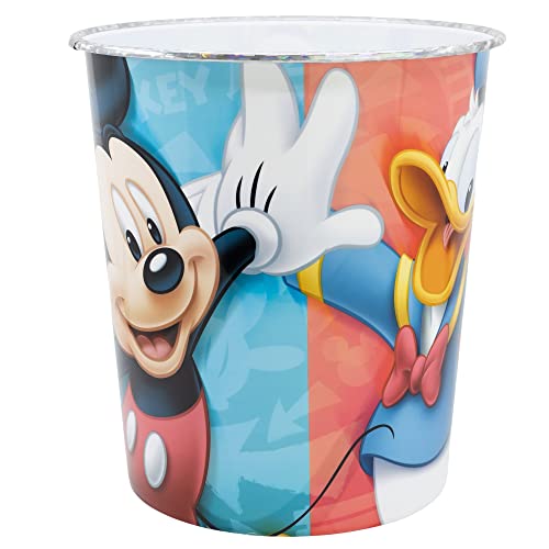 Papelera de plástico de Mickey Mouse