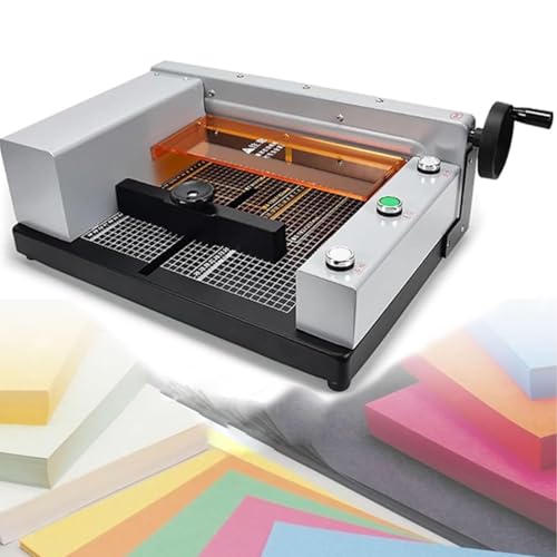 Wytrzymały elektryczny trymer do papieru A4 z automatyczną osłoną zabezpieczającą do scrapbookingu, zdjęć, etykiet, kuponów i projektów rzemieślniczych