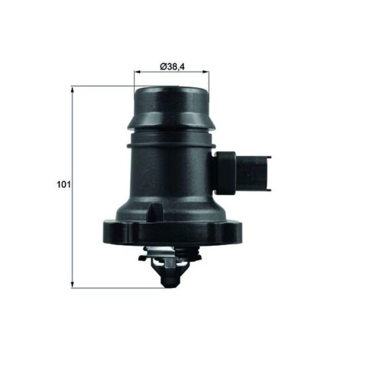 MAHLE TM 37 103 Thermostat, Kühlmittel für OPEL CORSA E (X15) u.a.