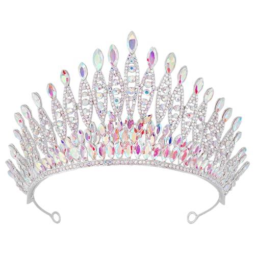 Accessoire cheveux mariage avec tiare confortable et couronne de cérémonie