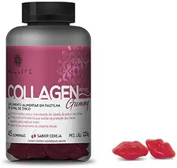 Wellife Collagen Gummy - Gominhas de Colágeno VERISOL® com Sabor Cereja Sem Açúcar