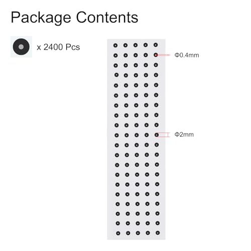 Marqueurs de réflexion diffuse pour scanners 3D uxcell résolvant les pertes de suivi - 2