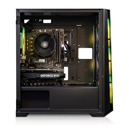 ADMI Gaming PC, AMD Ryzen 5 5500, NVIDIA RTX 3050 6GB GDDR6, 16GB DDR4, 1TB NVMe, X= Airflow RGB (Black), WiFi, Windows 11 - Image 3