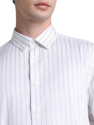 Image of Jack & Jones Slim Fit Striped Casual Shirt