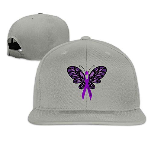 Preisvergleich Produktbild Eileen Powell Fibromyalgie Bewusstsein Schmetterling Unisex Erwachsene Hüte Klassische Baseballmützen Sporthut Peaked Cap