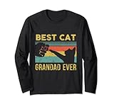 Photo Gallery best cat grandad ever vintage cats happy dad day maglia a manica Photo Gallery best cat grandad ever vintage cats happy dad day maglia a manica