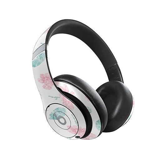Image of MightySkins Skin Compatible with Beats Studio Pro - Paper Flowers | Protective, Durable, and Unique Vinyl Decal wrap Cover | Easy to Apply, Remove, and Change Styles