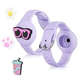 【MATÉRIAU DE HAUTE QUALITÉ】Notre bracelet Air Tag est fabriqué en silicone souple, léger, résistant à la déformation, sûr et non toxique. Extrêmement confortable à porter, il convient parfaitement à une utilisation quotidienne. L'étui de protection Air Tag protège votre Air Tag des chocs, des chutes et des rayures.