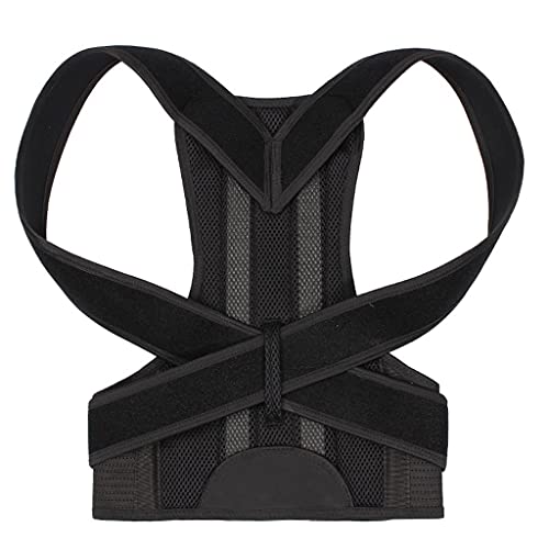 Correcteur de posture réglable et attelle arrière de soutien dorsal adulte