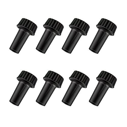 WokHok Lamp Turn Knob Light Lamp Turn On/Off Switch Knobs Replacement Standard Size(20mm-8PCS) Socket Knob for Floor and Table Lamps