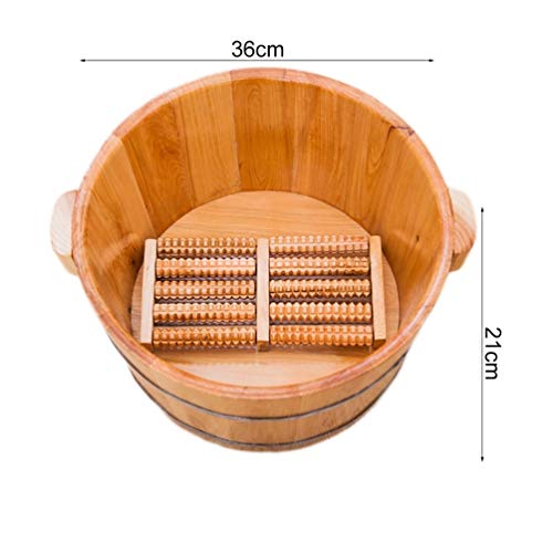 Spa de pies de madera BABYCE para relajación y pedicura miniatura 6