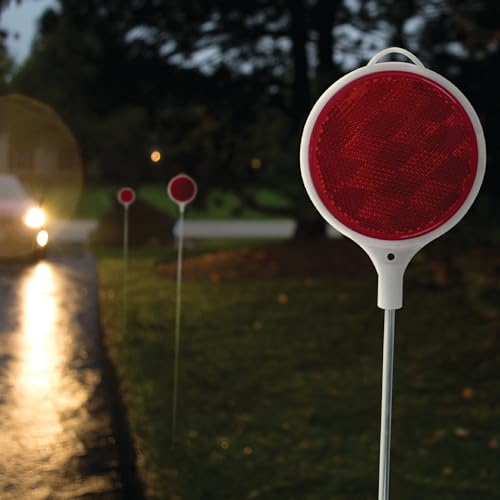 Image of Blazer International 376RDM Red 36-Inch Metal Post Reflective Driveway Marker