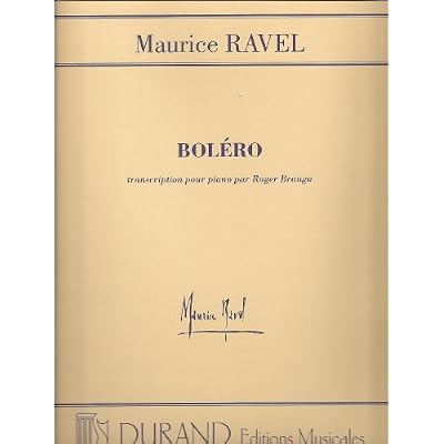 Bolero - Orchestra - study score - (ETP 8023): orchestra. Partition d'&eacute;tude.