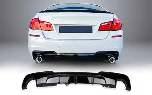 Diffuseur F10 F11 noir brillant MpTuned pour rénovation pare-chocs arrière