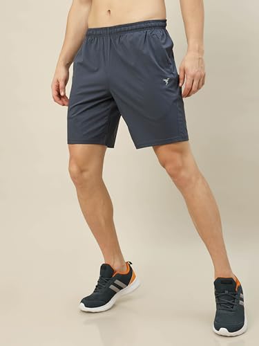 Image of TECHNOSPORT Men's Active Shorts - (OR76 PRNT) Pack of 1