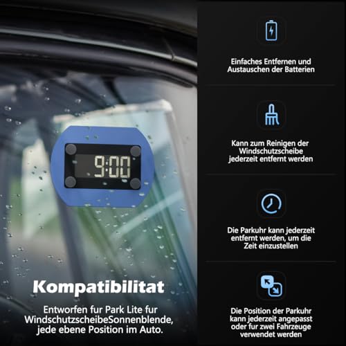ALAFLY [12 Stück Magnetische Einseitige Ersatz-Klebepads Kompatibel mit Needit Park Lite… – Ansicht 3