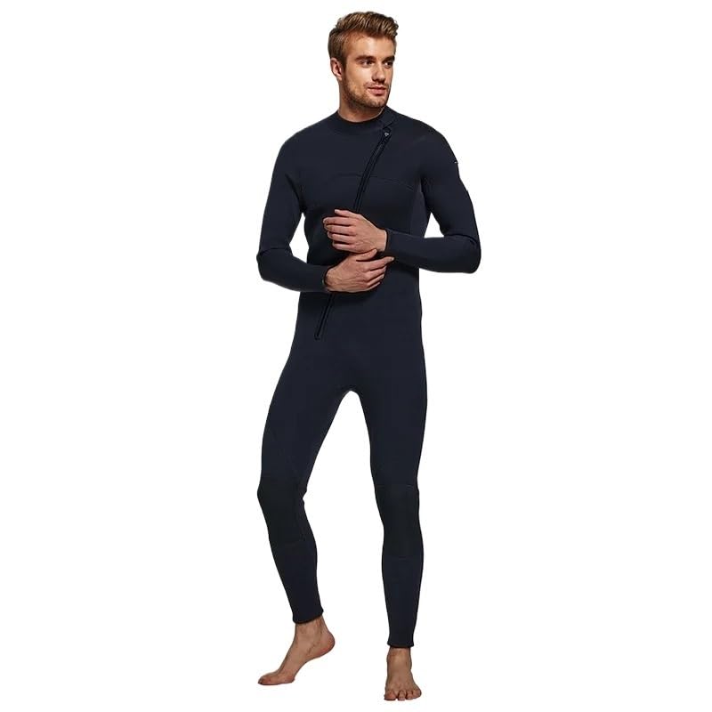 Combinaison de plongée 3mm pour homme avec manches longues et fermeture éclair intégrale