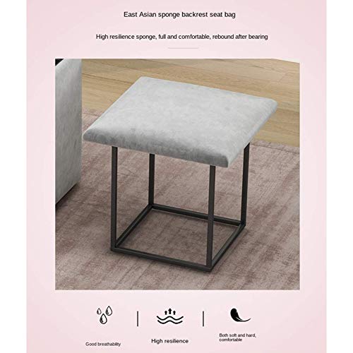 Tabouret de canapé en cuir pour optimiser l'espace du salon moderne - 7