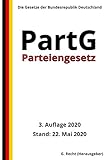 parteiengesetz - partg, 3. auflage 2020