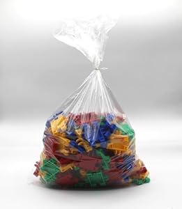 PARTY BARGAINS 1 Gallon Food Storage Bags with Twist-Ties, 11" x 13" (225 Count) – Heavy Duty Plastic Food Saver Bags for Kitchen, Meal Prep, Freezer & Pantry Organization — photo 6 of 6